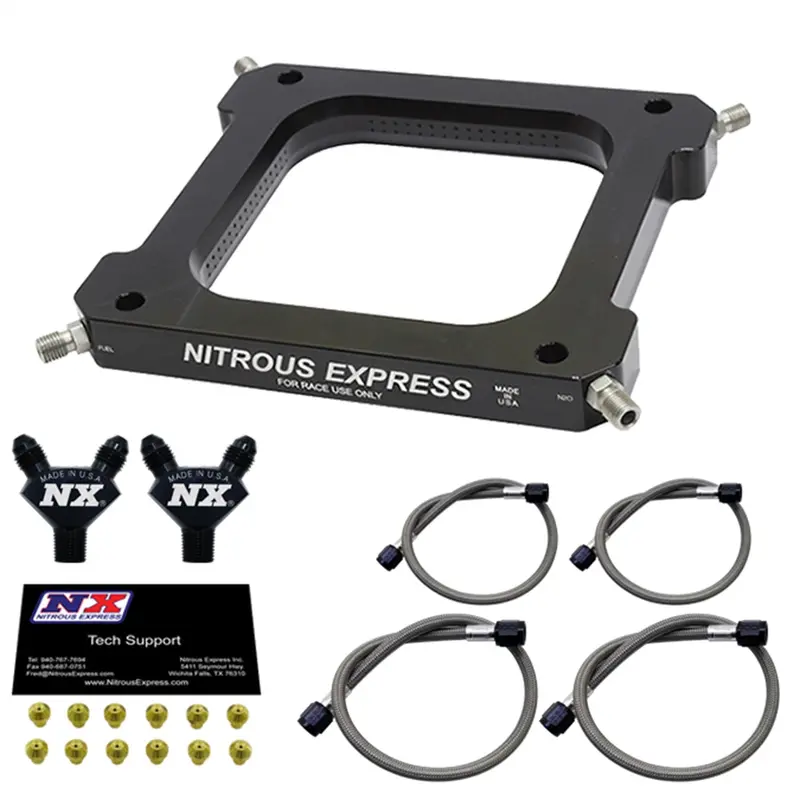 Nitrous Express Assassin Plate Conversion Kit – 4500 Hp, Stage 6 Setup 1