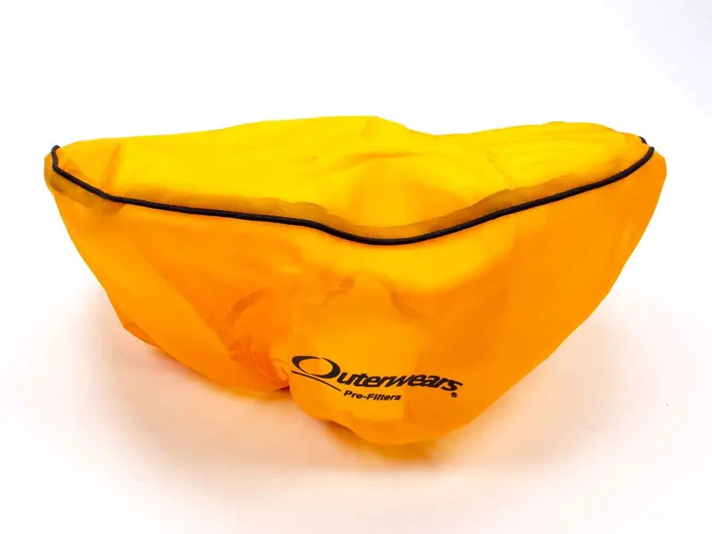 Outerwears 14" X 6" Pre-Filter With Orange Top Cap – Reusable Air Intake Protection 1