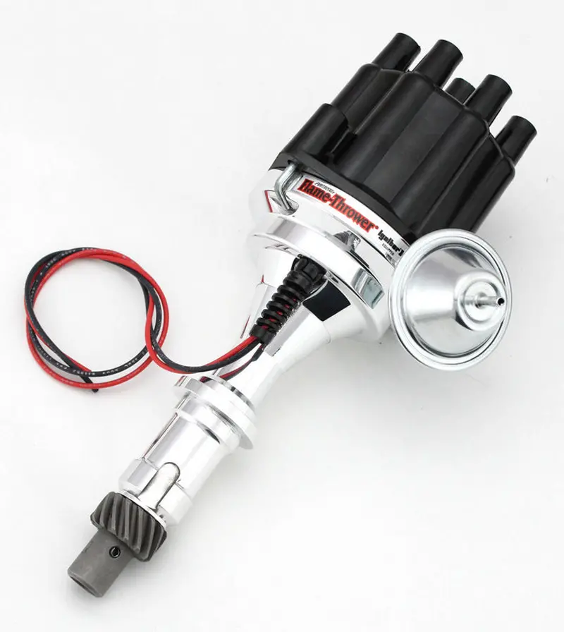 Pertronix D120700 Billet Distributor With Black Cap For Pontiac V8 Engines 1