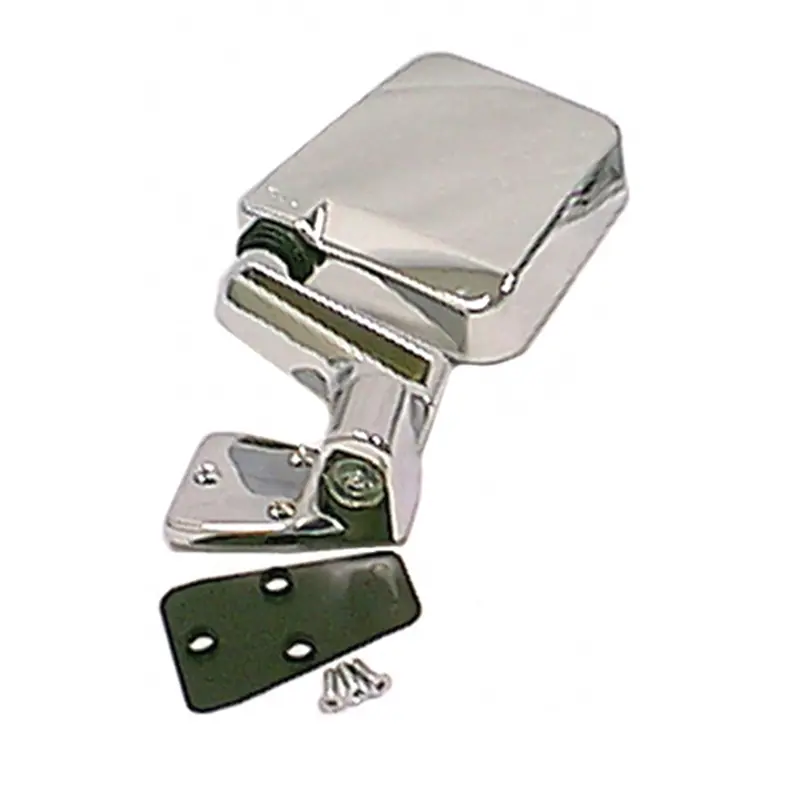 Rugged Ridge 11010.07 Driver-Side Factory-Style Mirror – Chrome-Finished Plastic Housing 1
