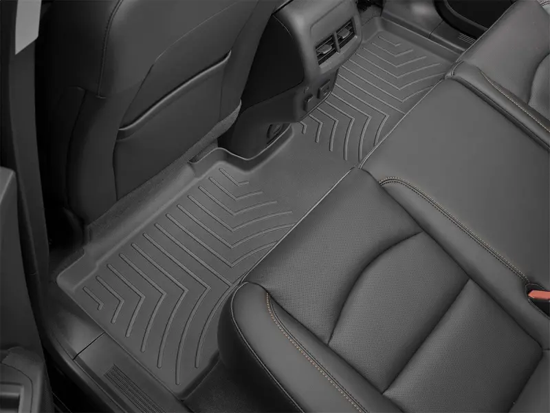 Weathertech 4414368 Black Rear Floorliner — Custom-Fit, All-Weather Protection 1