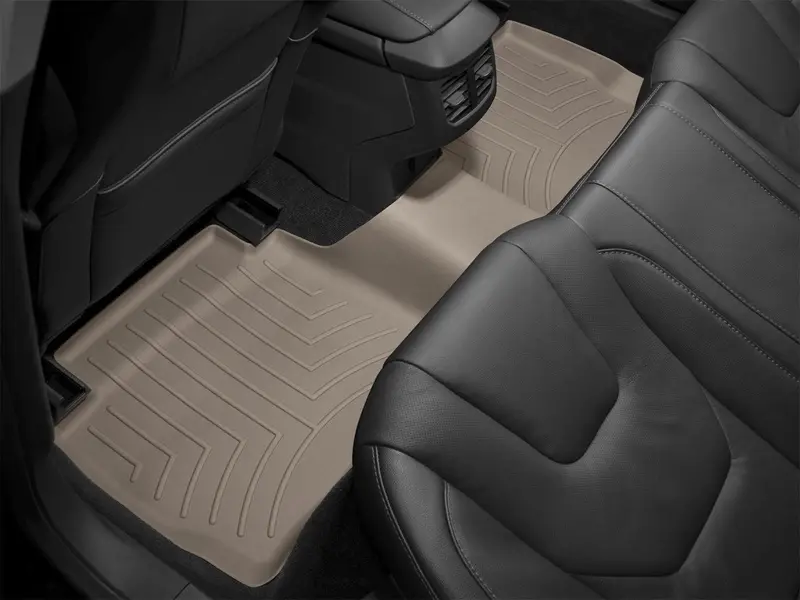 Weathertech 452672 Digitalfit Tan Floor Liners For Second-Row Seats 1