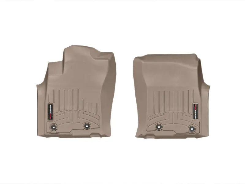 Weathertech Digitalfit Floor Liners – Tan, Front Row, Precision Trimmed 454931 1