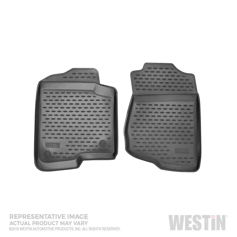 Westin 74-03-11015 Profile Front Floor Liners – 2-Piece Black Set 1